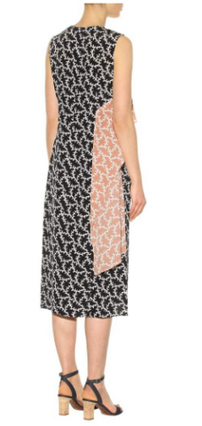 DIANE VON FURSTENBERG - Printed Abstract Silk Dress - Designer Dress hire