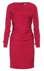 DIANE VON FURSTENBERG - Dress with Draping - Designer Dress Hire