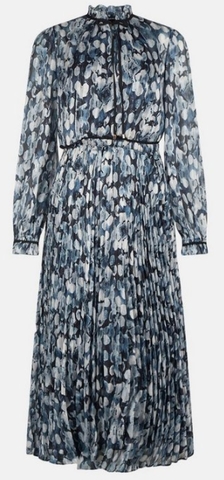 KAREN MILLEN - Abstract Snake Midi Dress - Designer Dress hire