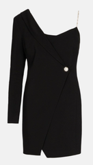 KAREN MILLEN - Wrap Tux Mini Dress - Rent Designer Dresses at Girl Meets Dress