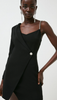 KAREN MILLEN - Wrap Tux Mini Dress - Designer Dress hire