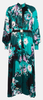 KAREN MILLEN - Drama Floral Satin Maxi - Designer Dress hire