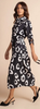 DANCING LEOPARD - Alva Midi Dress Mono - Designer Dress hire