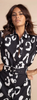 DANCING LEOPARD - Alva Midi Dress Mono - Designer Dress hire