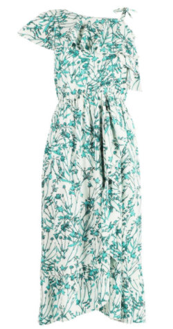 BH - Marie Ruffle Midi Dress - Designer Dress hire