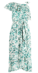 BH - Marie Ruffle Midi Dress - Designer Dress Hire
