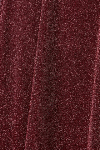 QUIZ - Berry Wrap Dress With Split - Designer Dress hire