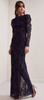 KEEPSAKE - Hold On Navy Gown - Designer Dress hire