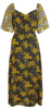 GHOST - Luisa Floral Midi Dress - Designer Dress hire 
