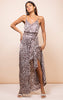 DANCING LEOPARD - Dove Dress Painted Dot - Designer Dress hire 
