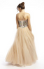 DYNASTY - Gold Jasmin Gown - Designer Dress hire