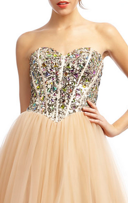 DYNASTY - Gold Jasmin Gown - Designer Dress hire