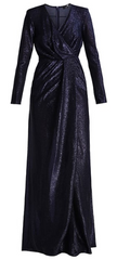 ELISABETTA FRANCHI - Blu Notte Gown - Designer Dress Hire