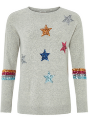 MONSOON - Eva Star Jumper - Designer Dress Hire