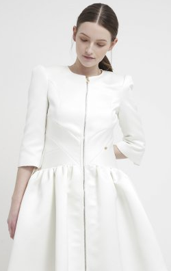 ELISABETTA FRANCHI - Classic Coat - Designer Dress hire