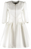 THE FOLD - Camelot Dress White Tweed - Designer Dress hire 