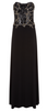 CARMEN MARC VALVO - Sleeved Lace Cocktail Dress - Designer Dress hire 