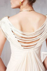 ELLIOT CLAIRE - Cream Toned Gown - Designer Dress hire