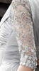 ELLIOT CLAIRE - Jewelled Silver Gown - Designer Dress hire