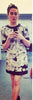 VICTORIA BECKHAM - Plumerias Print Dress - Designer Dress hire