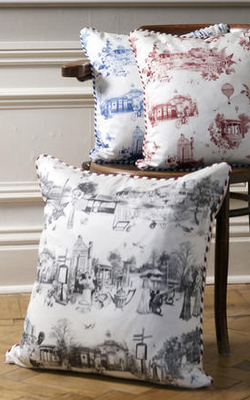 Emily Humphrey - Harrogate Panoramic Cushion - Designer Dress hire