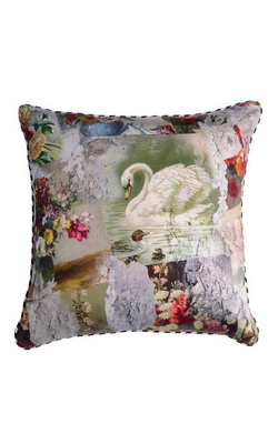Emily Humphrey - Marche Aux Puces Cushion - Designer Dress hire