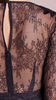 FOR LOVE & LEMONS - Daisy Black Lace Gown - Designer Dress hire
