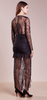 FOR LOVE & LEMONS - Daisy Black Lace Gown - Designer Dress hire