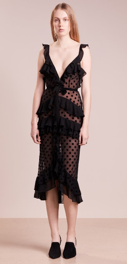 For love and lemons dotty midi dress online
