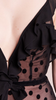 FOR LOVE & LEMONS - Dotty Black Cocktail Dress - Designer Dress hire