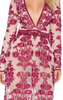 FOR LOVE & LEMONS - Temecula Maxi Dress Wine - Designer Dress hire