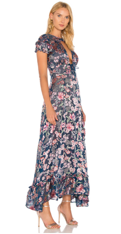 FOR LOVE & LEMONS - Flora Maxi Dress - Designer Dress hire