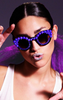 FREDA BANANA - Tara Blue Sunglasses - Designer Dress hire