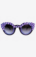 FREDA BANANA - Tara Blue Sunglasses - Designer Dress Hire