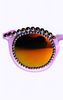 FREDA BANANA - Pink Petrol Sunglasses - Designer Dress hire