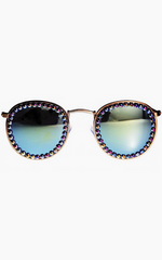 FREDA BANANA - Vic Denim Sunglasses - Designer Dress Hire