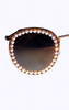 FREDA BANANA - Vic Gold Sunglasses - Designer Dress hire