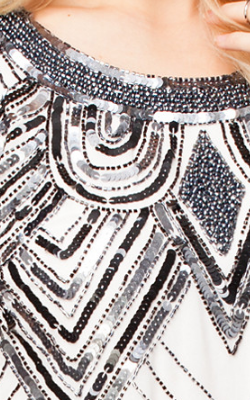 FROCK AND FRILL - Camille Deco Party Dress - Designer Dress hire