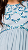 FROCK AND FRILL - Delphina Embellished Maxi Dress - Designer Dress hire