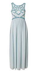 FROCK AND FRILL - Delphina Embellished Maxi Dress - Designer Dress Hire