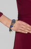 GEMMA REDUX - Lapis and Gold Bracelet - Designer Dress hire