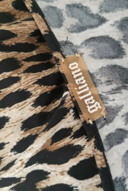 JOHN GALLIANO - Animal Print Cocktail Dress - Designer Dress hire