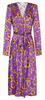 VICTORIA BECKHAM - Silk Pyjama Print Dress - Designer Dress hire 
