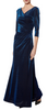 GINA BACCONI - Clara Metallic Maxi Dress - Designer Dress hire