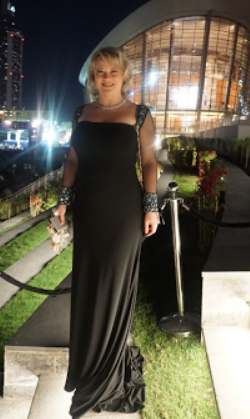 DYNASTY - Delina Gown - Designer Dress hire