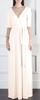 GORGEOUS COUTURE - The Daphne Maxi Blush - Designer Dress hire