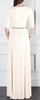 GORGEOUS COUTURE - The Daphne Maxi Blush - Designer Dress hire