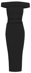 GORGEOUS COUTURE - Priya Midi Dress - Designer Dress Hire