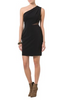 HALSTON HERITAGE - Black Cocktail Dress - Designer Dress hire