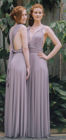 WILLOW & PEARL - Willow Multiway Heather Dress - Designer Dress hire